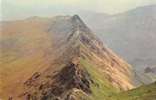 BR75778 striding edge helvellyn uk