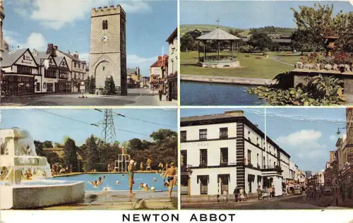 B89013 newton abbot uk 14x9cm