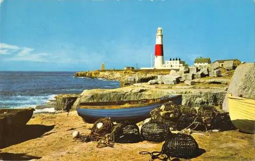 BR66460 Portland Dorset Leuchtturm UK 14x9cm