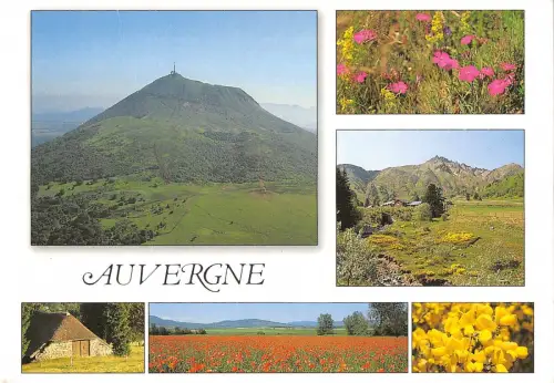 BT8226 Le Puy de Dome er le massif du Sancy France