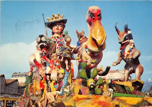 BR31065 au zoo cocoktail party Nice en Fete bataille de Fleurs france