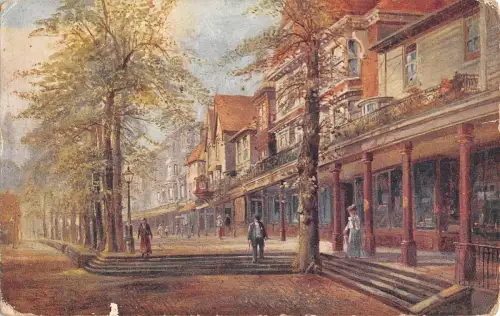 uk3138 the pantiles tunbridge wells kent real photo uk