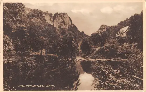 uk3148 high tor matlock bath real photo uk