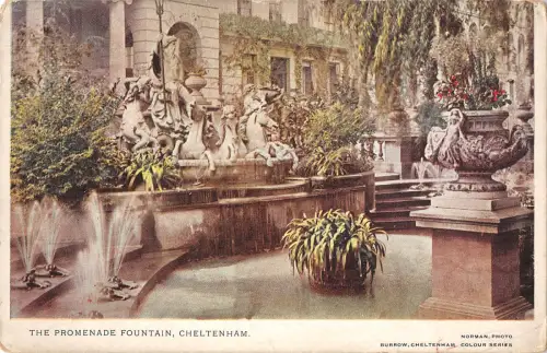 uk21204 promenade brunnen cheltenham uk