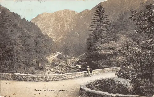 uk23943 pass of oberglaslyn wales uk