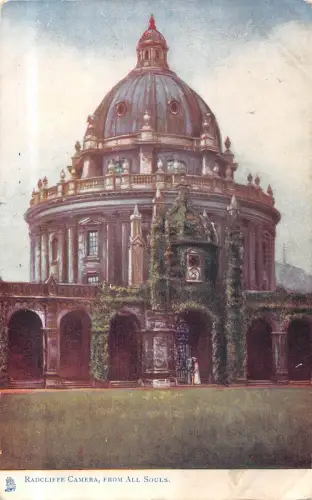 uk21373 radcliffe camera from all souls uk