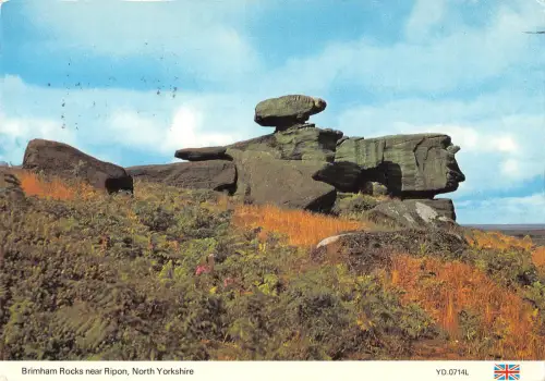 uk34362 brimham rocks near ripon yorkshire uk