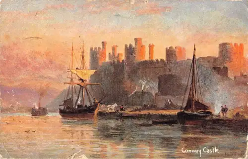 uk27494 conwy castle wales uk