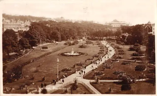 uk21423 central gardens bournemouth echtfoto uk