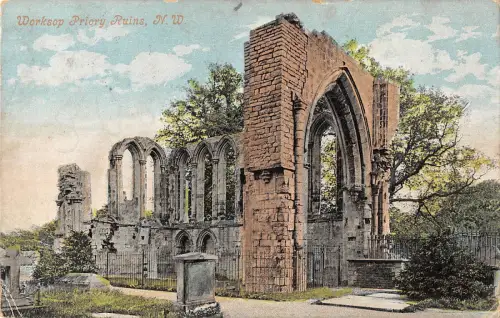 uk23504 workshop priory ruins uk