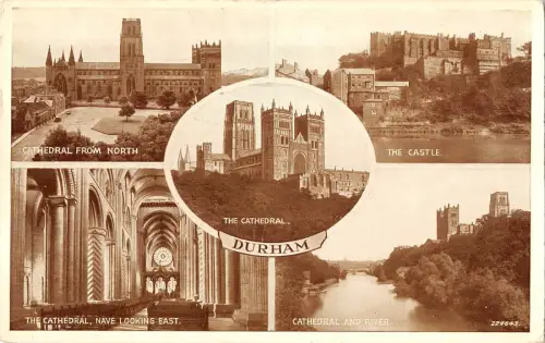 uk20606 durham real photo uk