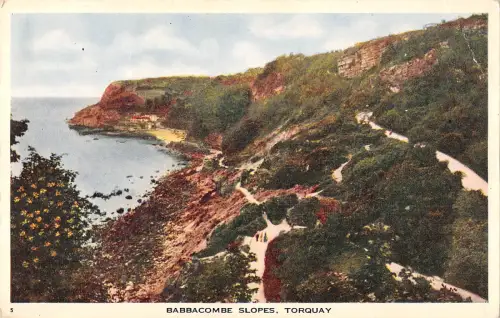 uk23865 babbacombe slopes torquay uk