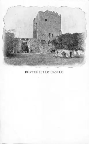 uk29245 portchester castle echtfoto uk