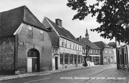 uk43127 nieuwestraat met poortie basten asbeck groenlo kodak