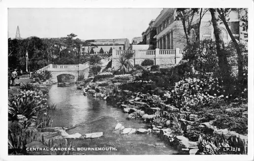 uk21003 central gardens bournemouth echtfoto uk