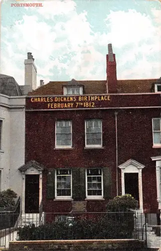 BR69978 Portsmouth Charles Dickens Geburtsort UK