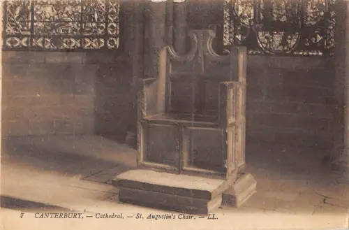 uk31795 st augustins chiair cathedral canterbury real photo uk