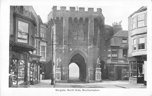 uk23726 north side bargate southampton real photo uk