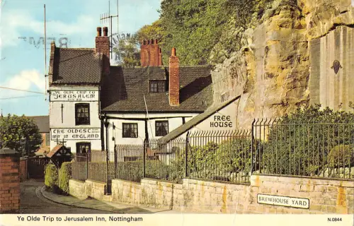 uk11465 ye olde trip from jerusalem inn nottingham uk