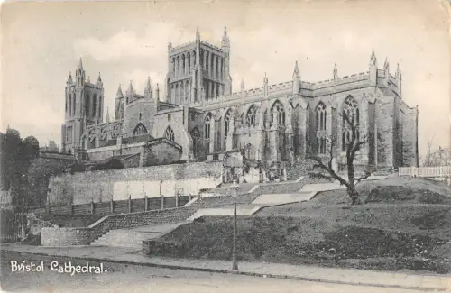 uk20126 cathedral bristol real photo uk