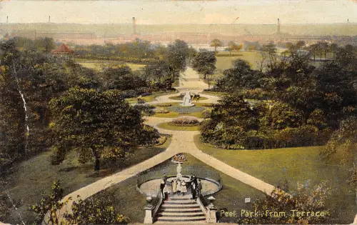 uk21344 peel park from terrace uk