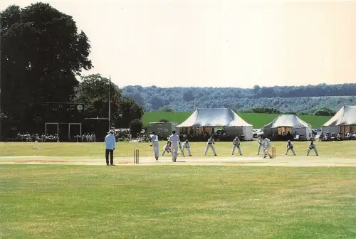 uk39929 warnford cricket sport uk hampshire hogs