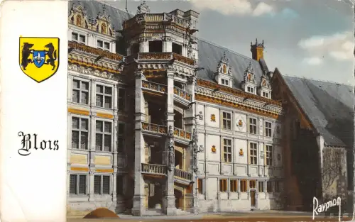 B105190 Frankreich Les Chateaux de la Loire, L'Escalier d'Honneur