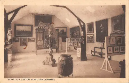 B105193 France Sepia sur Carton Blanc 240 Gramm