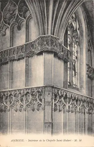 B105084 Frankreich Amboise Interieur de la Chapelle Saint-Hubert
