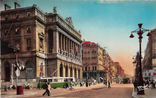 BR38980 la bourse la canebiere Marseille Frankreich