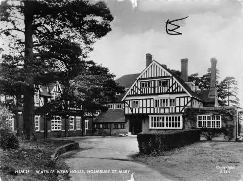 uk28119 beatrice webb house holmbury st mary real photo uk