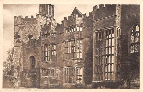 uk26612 cowdray ruins midhurst real photo uk