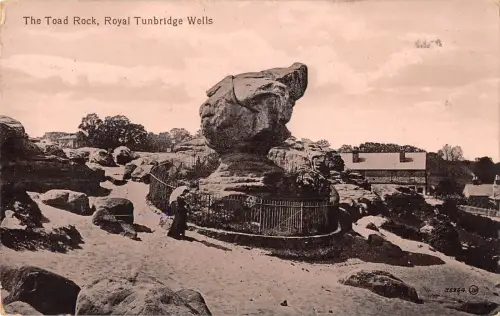 uk26604 toad rock royal tunbridge wells real photo uk