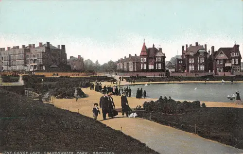 uk23849 canoe lake craneswater park southsea uk