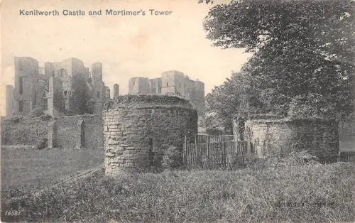 uk26912 mortimers tower kenilworth castle real photo uk