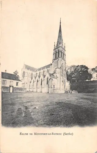 BF6715 eglise sarthe montfort le roturrou france Frankreich