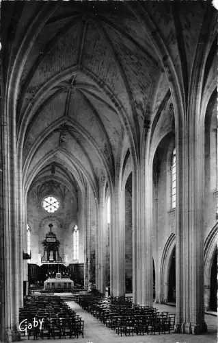 BR7862 Celles sur Belle Eglise Abbatiale Notre Dame de Celles Postkarte Frankreich