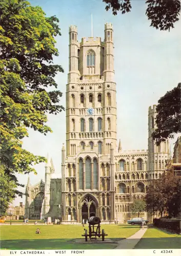 uk1819 ely cathedral real photo uk