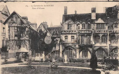 B104979 Frankreich La Cathedrale de Rouen Cour d'Albane