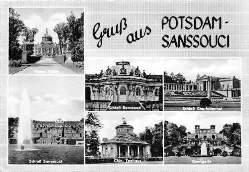 BG33983 gruss aus potsdam sanssouci germany