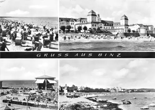 BG29450 gruss aus binz ostseebad rugen germany CPSM 14,5x10cm
