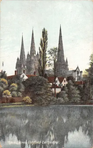 uk31362 three spires lichfield cathedral uk