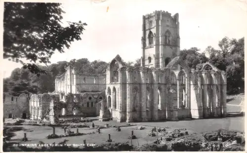 BR58833 Fountains Abbey from South East UK