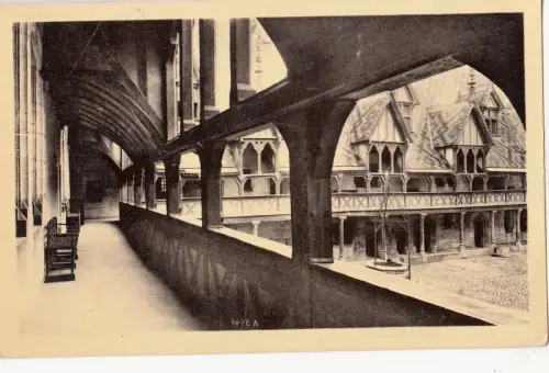 BF16251 beaune cote d or galeries de l hotel dieu france front/back image