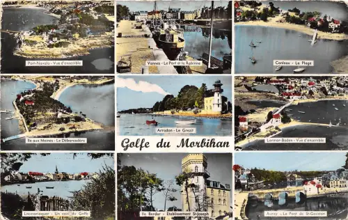 BR29396 Golfe de Morbihan Multi Views Frankreich