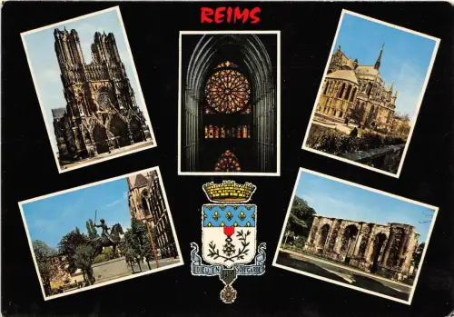 BR26484 Reims la cathedrale France