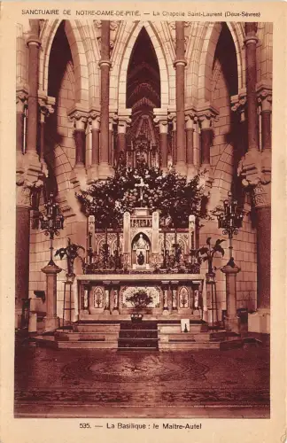 BF3718 sanctuaire de notre dame de pitie saint lau france