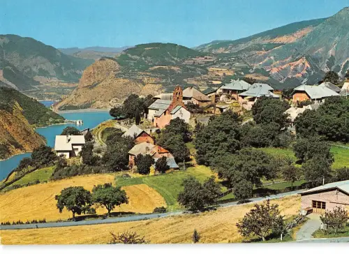 BR50398 Le Sauze et le barrage de serre poncon Frankreich