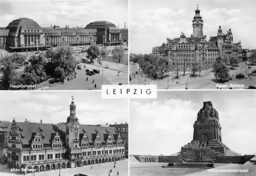 BG16091 Multi Views Leipzig Germany CPSM 14,5x9cm