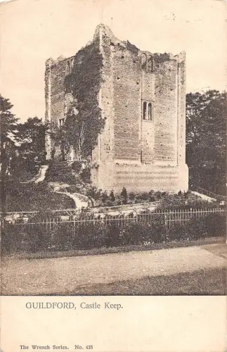 uk20856 castle keep guildford real photo uk